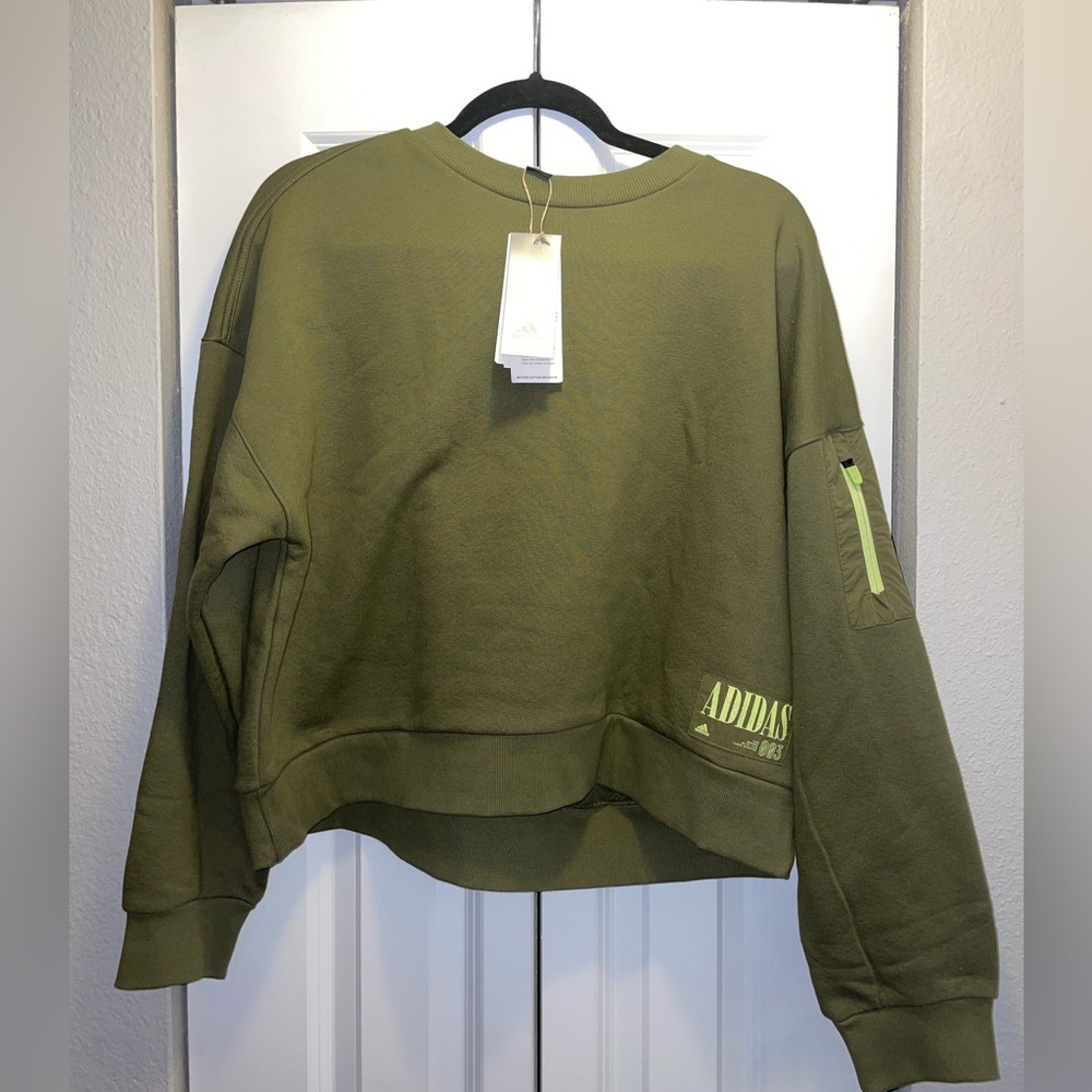 Adidas Cropped Sweater